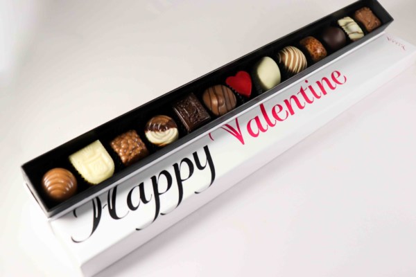 Valentijns chocolade geschenken