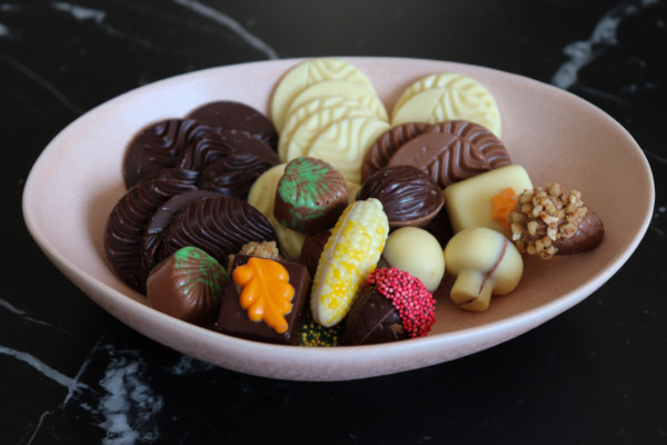 Herfst chocolade bonbons